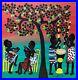 Ojajamonde_Under_The_Cashew_Tree_Classic_Tingatinga_Painting_01_fq